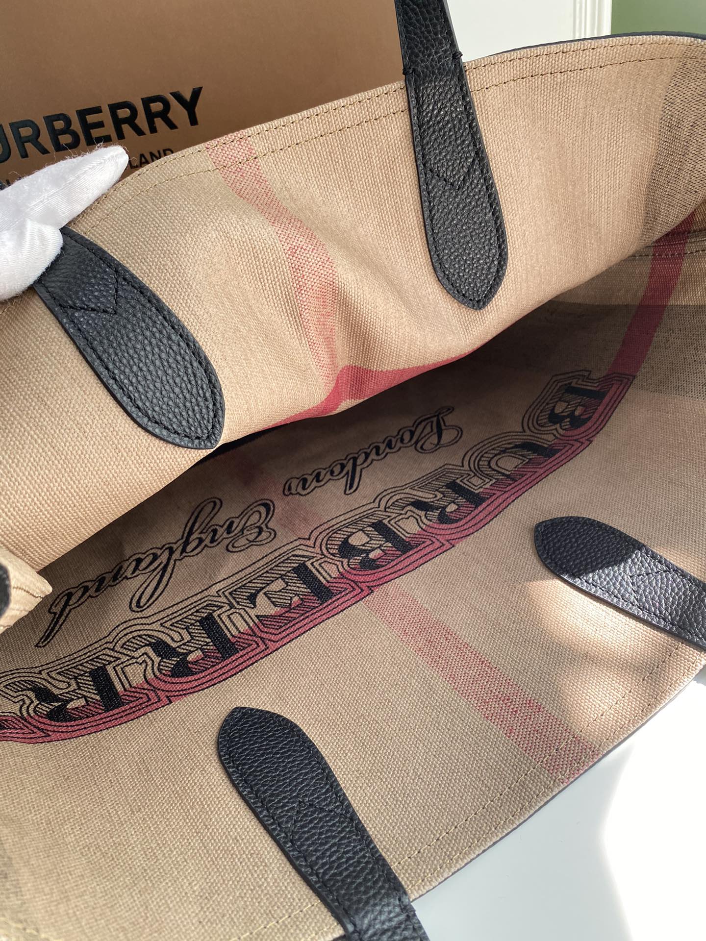 Burberry Shopping Bags